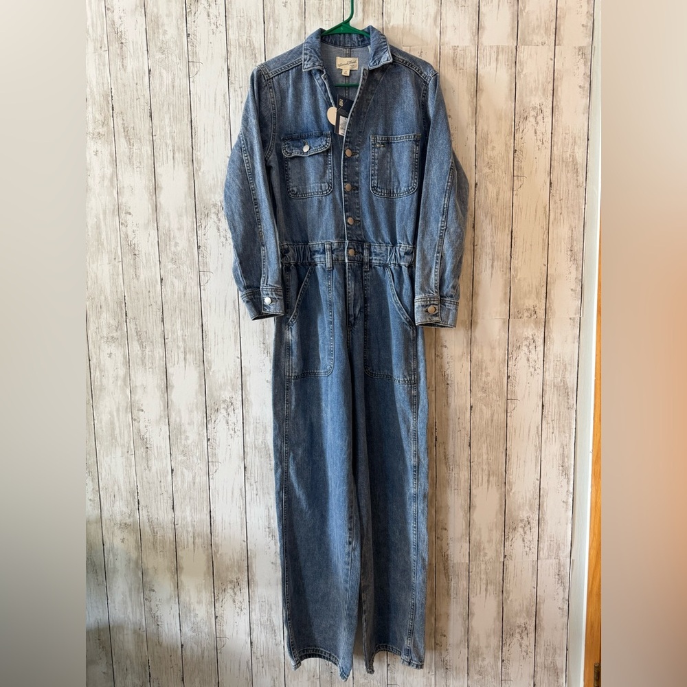 Blue Denim Jumpsuit